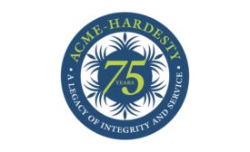 ACME-Hardesty 75th anniversary logo