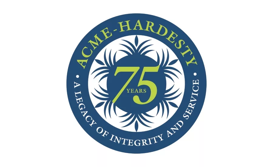 ACME-Hardesty 75th anniversary logo