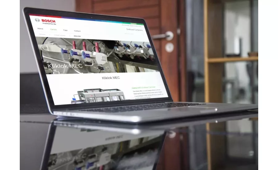 Bosch new website