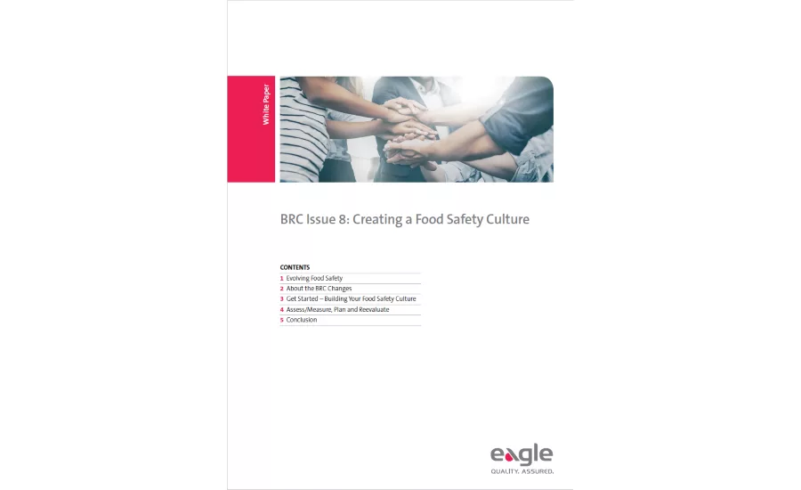 Eagle Product Inspection Guide to Building a Food Safety Culture