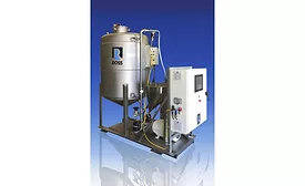 ROSS Skid-Mounted High Shear Powder Induction & Mixing System with Recirculation Tank