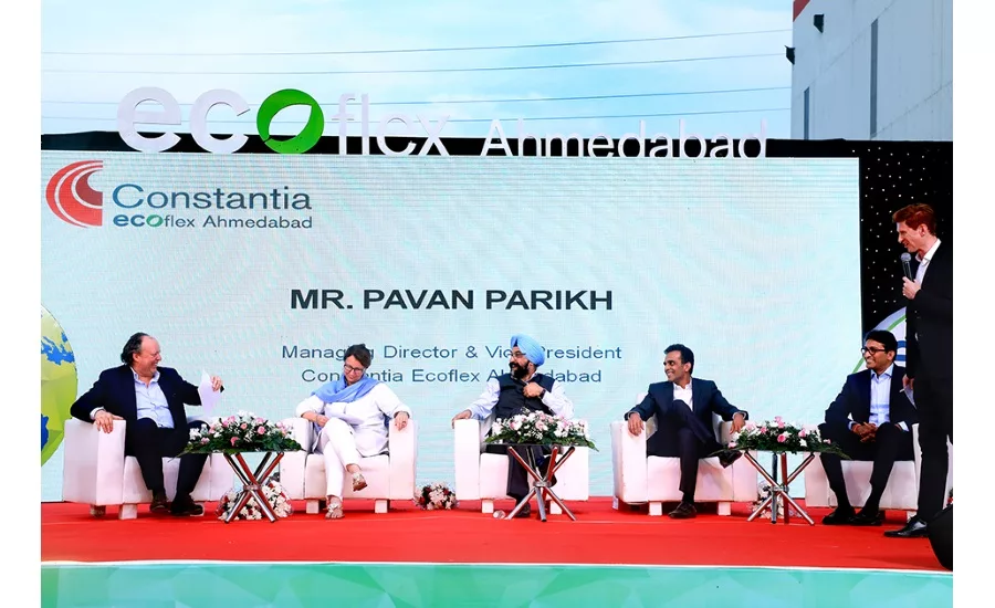 Grand opening of Constantia Ecoflex Ahmedabad the worldwide first more sustainable flexible packaging plant