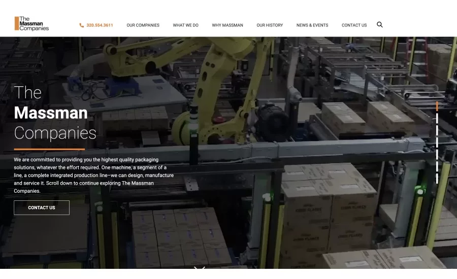 The Massman Companies new website goes live