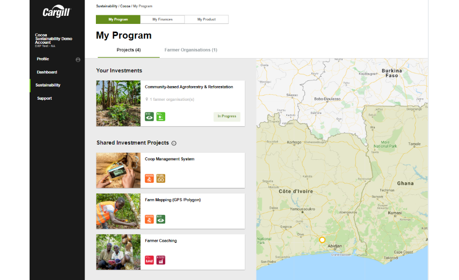 CocoaWise portal keeps sustainability data at the fingertips of Cargills cocoa and chocolate customers 