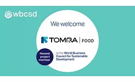 TOMRA Food joins WBCSD
