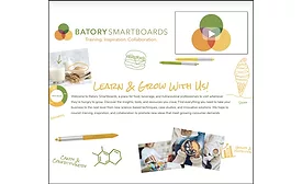 Batory Foods launches Smartboards microsite for industry insight, trends analysis, training & collaboration