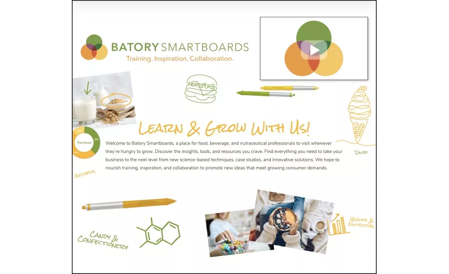 Batory Foods launches Smartboards microsite for industry insight, trends analysis, training & collaboration
