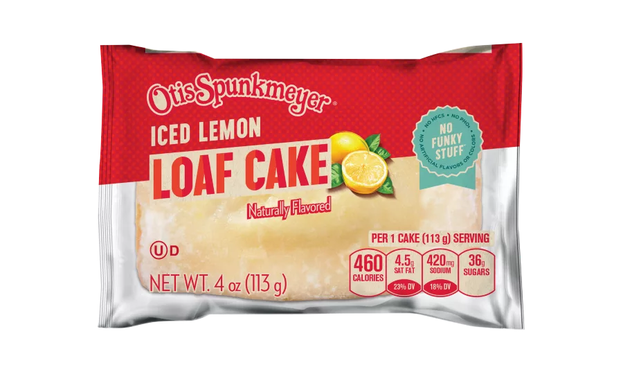 Otis Spunkmeyer lemon loaf cake