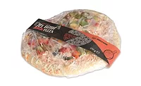 Unconventional labelling solution for pizza and other flat food products, from MULTI-VAC