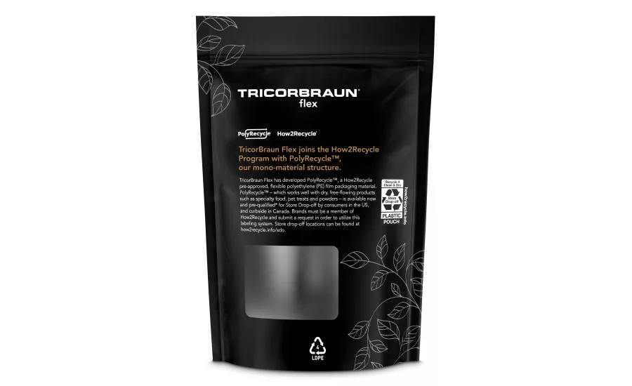 TricorBraun Flex partners with How2Recycle