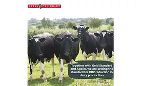 Barry Callebaut sets the standard for CO2 reduction in dairy production